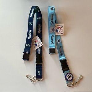 Seattle Mariners Lanyards and Seattle Central Little League Pin